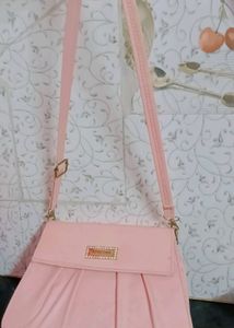 A Light Pink Sling Bag