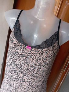 Cute Leopard Print Camisole Top