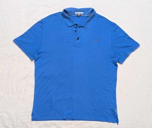 Calvin Klein Men's Blue Polo Shirt