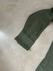 Men's Olive Green Kurta
