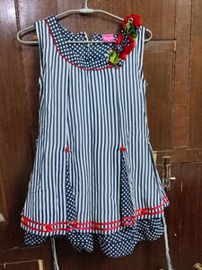 Cute Striped &amp; Polka Dot Top