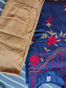 New Unused Kurti Pant Dupatta Set