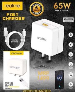 Realme 65W VOOC Fast Charger