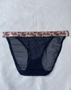 Sheer Black Briefs