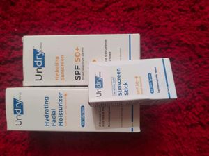 Undry facial Moisturizer , Sunscreen And Sunscreen Stick , Sealed Pack , New Condition