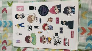 BTS Stickers - Kpop Fan Merch