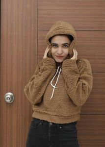 Cozy Brown Teddy Bear Hoodie