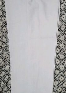Classic White Linen Pants