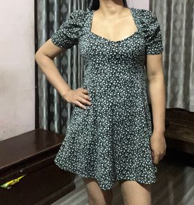 H&amp;M floral mini dress