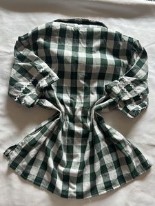 Cozy Green Checkered Pajama Set