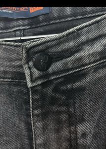 Stylish Grey Washed Jeans
