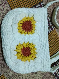 crochet sling bag for women
