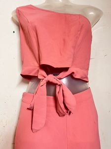 Peach Two-Piece Set