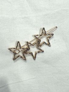 Gold Star Hair Clip