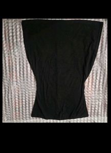 Black Batwing Sleeve Top