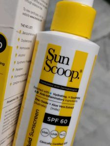 Sun Scoop Hydrating Fluid Sunscreen SPF 60