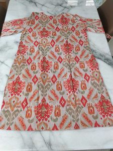 Avaasa Sunset Ikat Charm Kurta ✨🧡