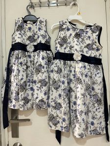 Combo Twin Set Of  Frocks 2-4&amp;4-6, Glasses