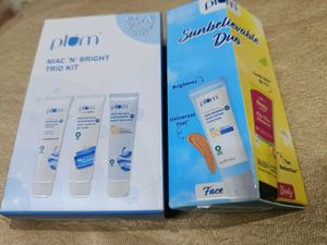 Plum Skincare Trio Kit &amp; Duo Pack