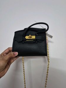 Chic Black Mini Handbag