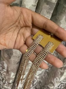 Sparkling Drop Earrings