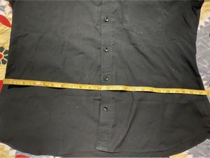 Classic Black Button-Down Shirt