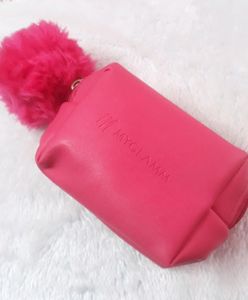 Myglamm Pom  Pouch Pink