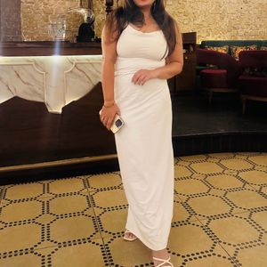 Elegant White Maxi Dress