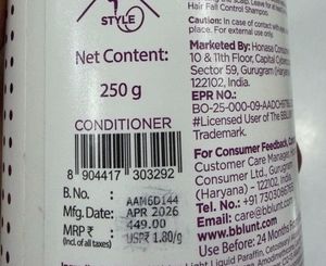 BBlunt Hair Fall Control Conditioner