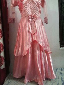 Pink Designer Gawn