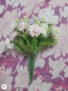 Artificial flowers with Vase