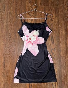 Floral Print Slip Dress