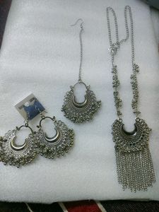New Oxidised Jwellery set