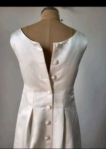 Elegant Off-White Gown