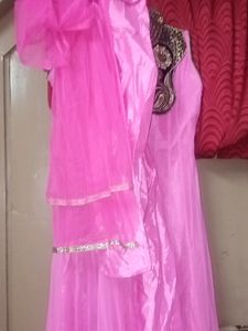 Anarkali Set With Full Hands