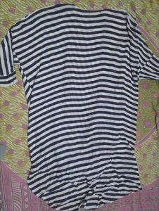 Striped Long Sleeve Tunic