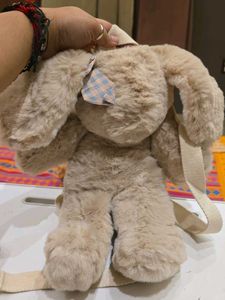 Cute Plush Bunny Backpack