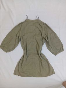 H&amp;M Olive Tunic Dress