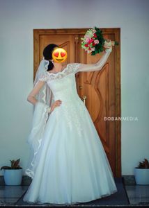 White Designer Wedding Gown
