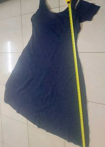 Alluring cold shoulder gown