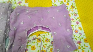 Exquisite Lavender Saree with Embellishments