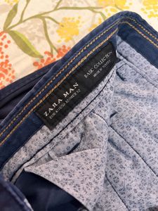 Men's Navy Blue Chinos