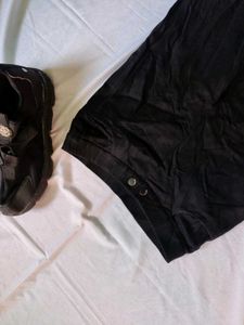 Black Flared Pants