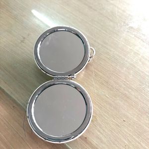 Compact Mirror with Keychain