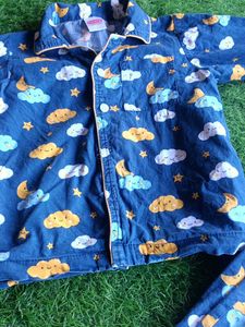 Cute Cloud &amp; Moon Pajama Set for Kid pack of 2s