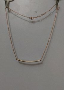 Get Stainless Steel Necklace Combo Of 3 .