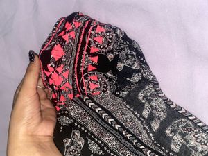 Boho Elephant Print Top