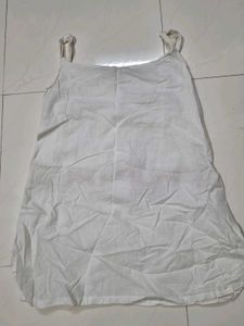 Elegant White Kurta with Pants Set