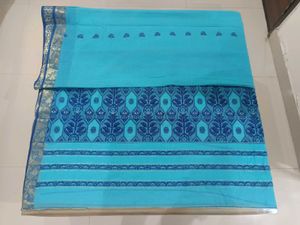 Bahut Khubsurat Taat Ki Cotton Saree