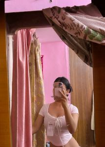 Baby Pink Cute Girly Top